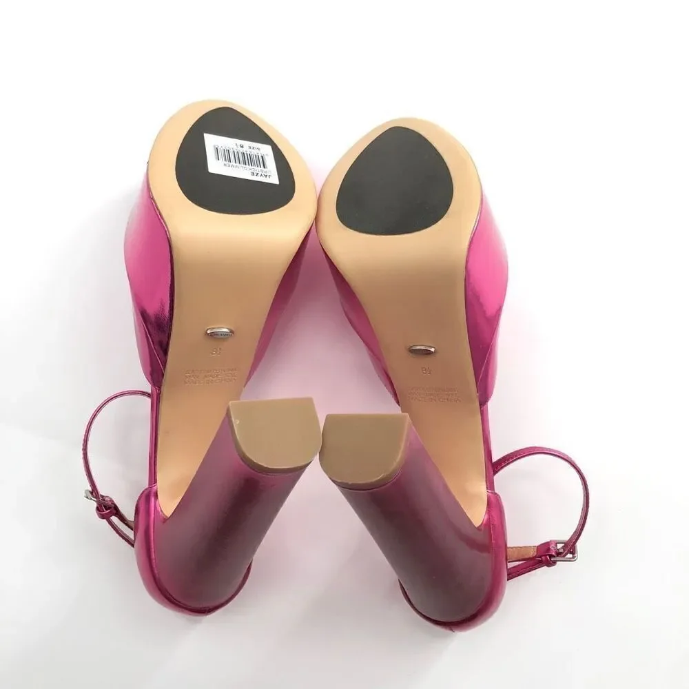 ‎Tony Bianco Jayze Heel in Lipstick Glimmer